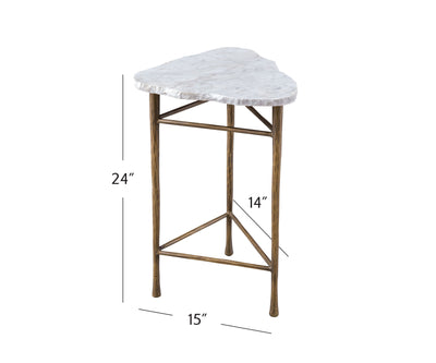 Knapp - Accent Table - White