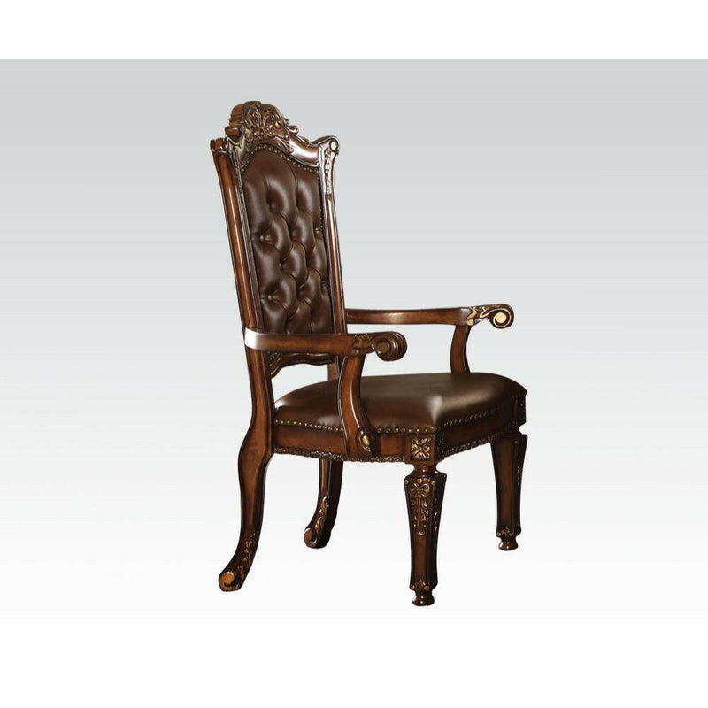 Vendome - Executive Office Chair - PU & Cherry - Grand Furniture GA