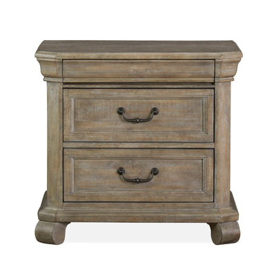 Tinley Park - Drawer Nightstand - Dove Tail Grey.
