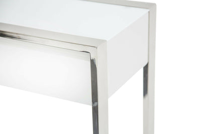 State St. - Console Table - Glossy White.