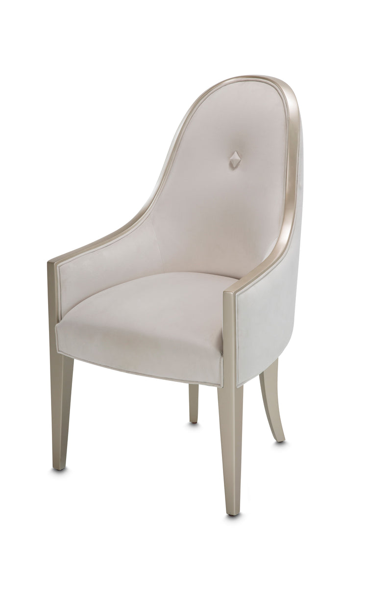 London Place - Arm Chair - Creamy Pearl