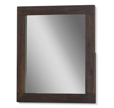 Ranch House - Mirror - Dark Brown.