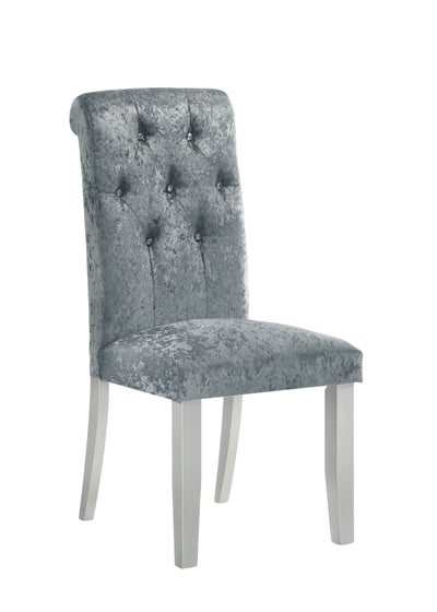 Vela - Side Chair (Set of 2) - Gray - Grand Furniture GA