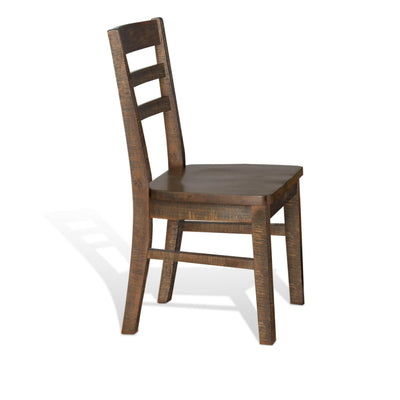 Homestead - Ladderback Chair - Dark Brown.