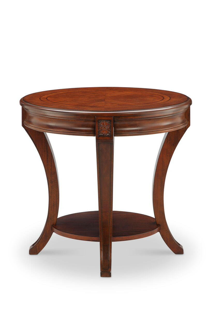 Winslet - Oval End Table - Cherry.