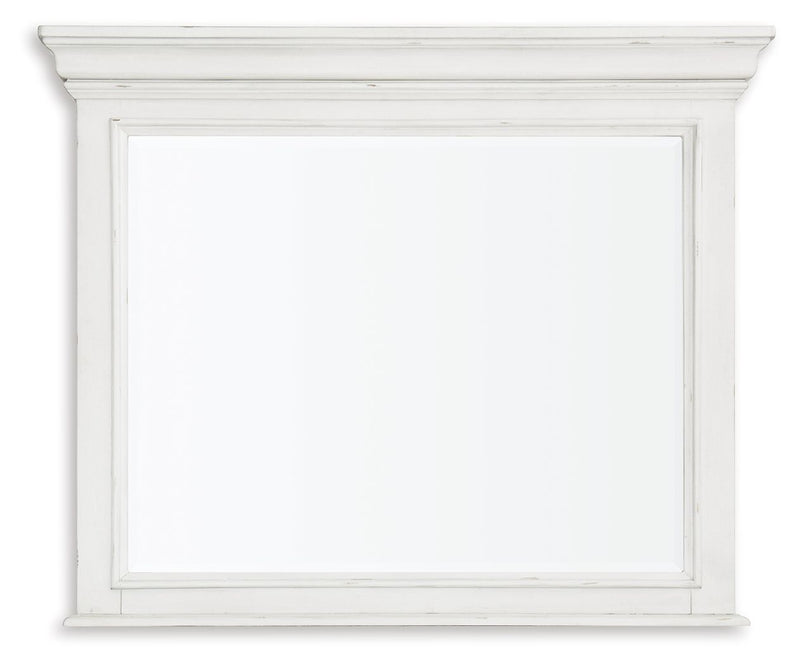 Kanwyn - Whitewash - Bedroom Mirror