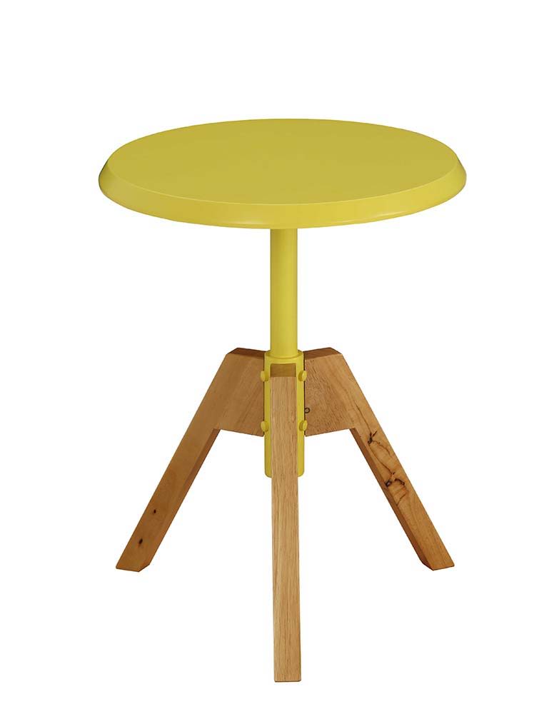 Lumina - End Table - Yellow & Natural - Grand Furniture GA