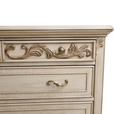 Platine de Royale - 6-Drawer Chest - Champagne