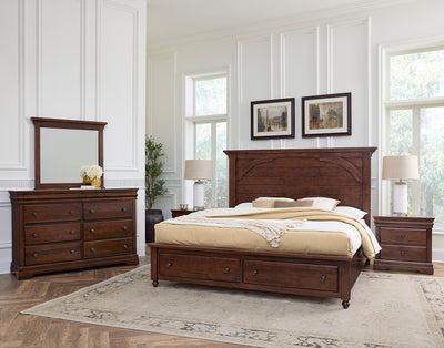 Vista - Mansion Foot Storage Bed - Storage Beds - Grand Furniture GA