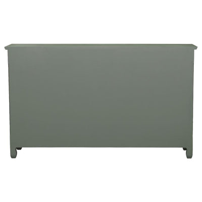 Madeline - 3-Drawer Scrollwork Accent Cabinet - Antique Green