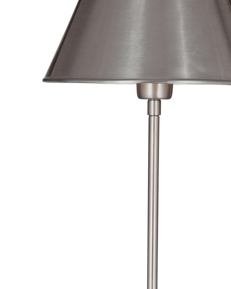 Silver - Table Lamp - White - Table Lamps - Grand Furniture GA