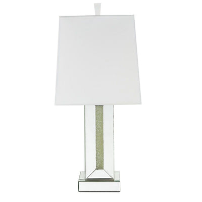 Noralie - Table Lamp - Mirrored & Faux Stones - 32" - Grand Furniture GA