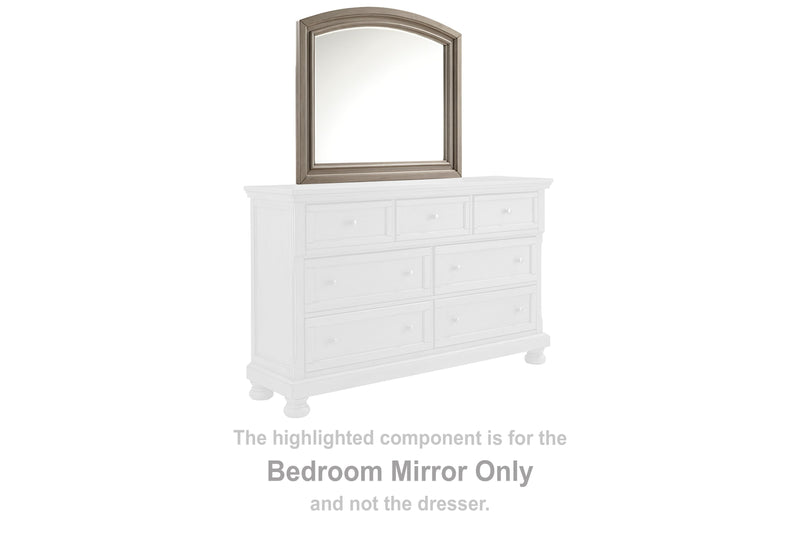 Lettner - Light Gray - Bedroom Mirror