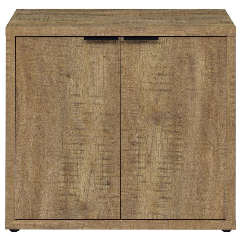 Pepita - 2-door Engineered Wood Accent Cabinet With Adjustable Shelves - Mango Brown