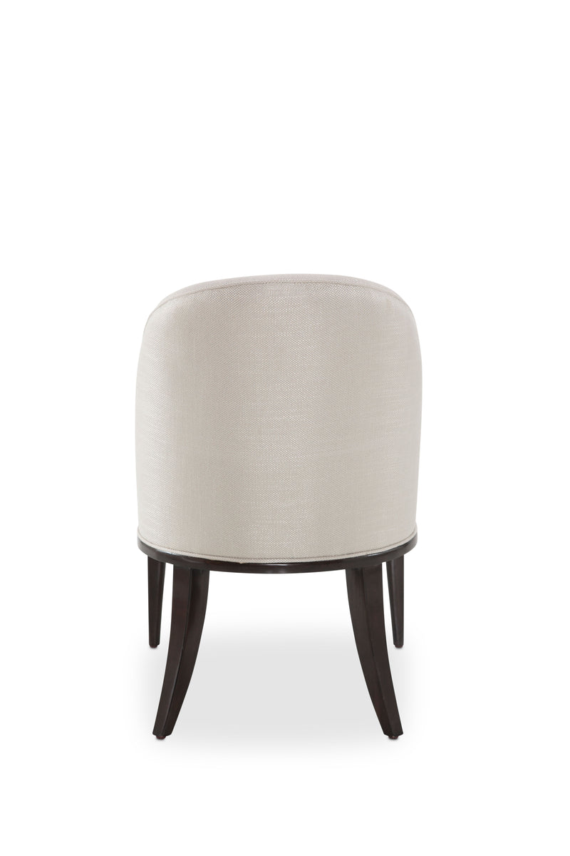 Paris Chic - Vanity/Desk Chair - Oyster/Espresso