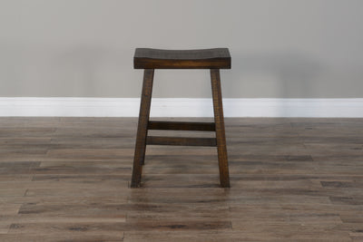 Marina - Stool With Wood Seat