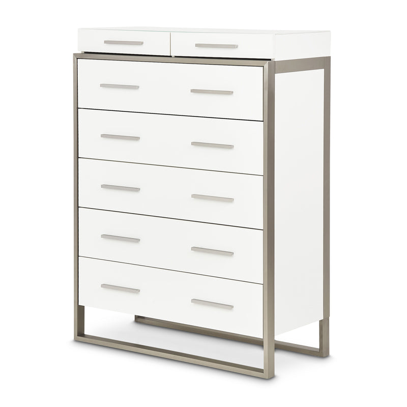 Marquee - 7-Drawer Chest - Cloud White